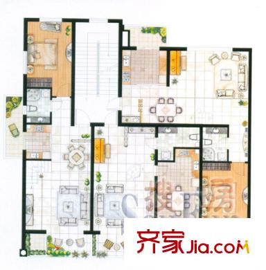 美蘭八度空間戶型圖戶型圖 1室1廳1衛(wèi)1廚
