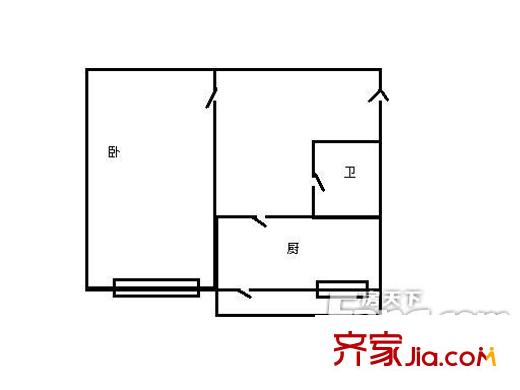 哈爾濱 復(fù)華小區(qū) 戶型圖
