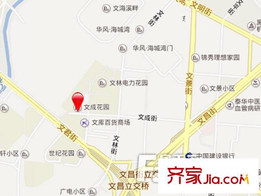 文成花園交通圖 