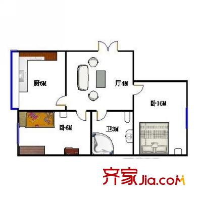 松研小區(qū)戶型圖