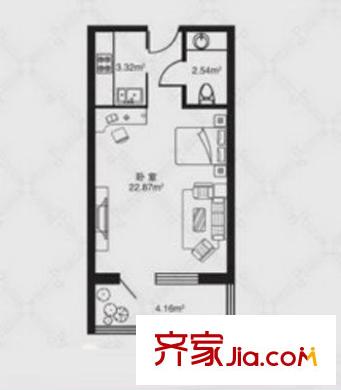 東升江畔 戶型圖