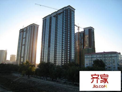 東升江畔外景圖 
