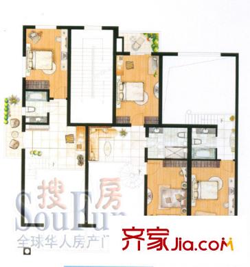 美蘭八度空間戶型圖戶型圖 1室1廳1衛(wèi)1廚