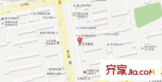 遼河新區(qū)交通圖哈爾濱  