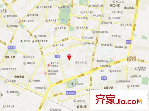 香藝居交通圖