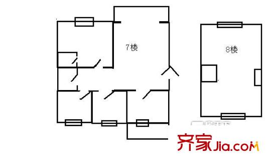 香藝居3室2廳1衛(wèi)1廚