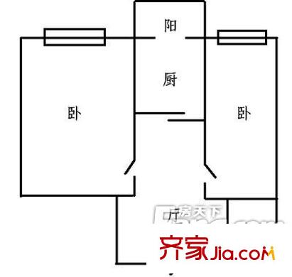 哈爾濱 聯(lián)部小區(qū) 戶(hù)型圖