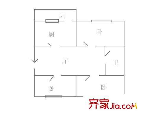 花場小區(qū)戶型圖