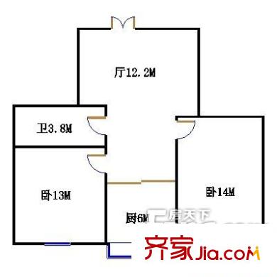 哈爾濱 樂東小區(qū) 戶型圖