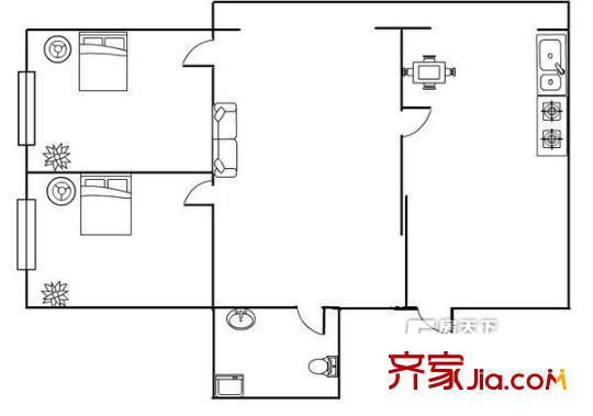 哈爾濱 樂東小區(qū) 戶型圖