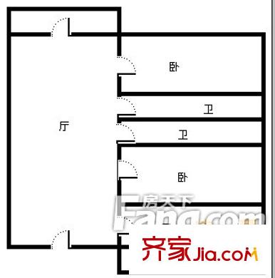 哈爾濱 哈量小區(qū) 戶型圖