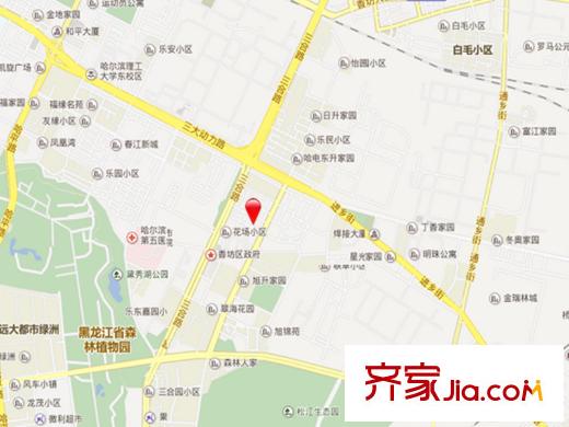 鍋爐廠家屬小區(qū)交通圖