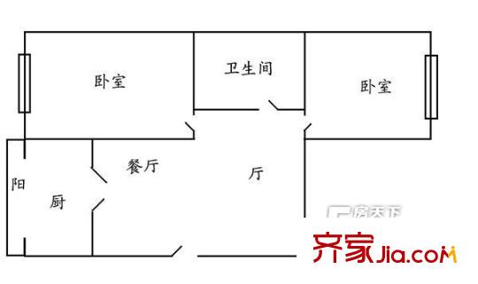 哈爾濱 鍋爐廠家屬小區(qū) 戶型圖