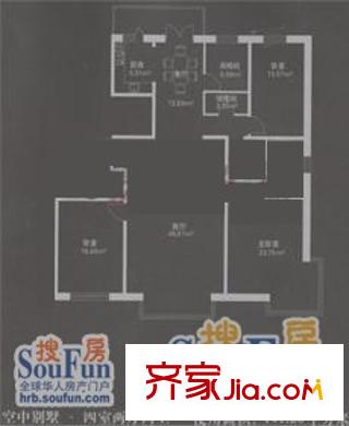佳和遠(yuǎn)景戶型圖戶型圖 4室2廳2衛(wèi)1廚