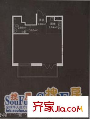 佳和遠(yuǎn)景戶型圖戶型圖 1室1廳1衛(wèi)1廚