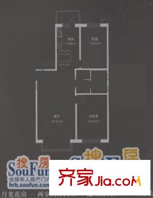 佳和遠(yuǎn)景戶型圖戶型圖 2室1廳1衛(wèi)1廚