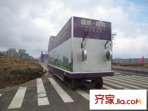 盛世香灣項(xiàng)目周邊配套路牌（2014-05-19）