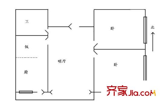 哈爾濱 星河國(guó)際 戶型圖