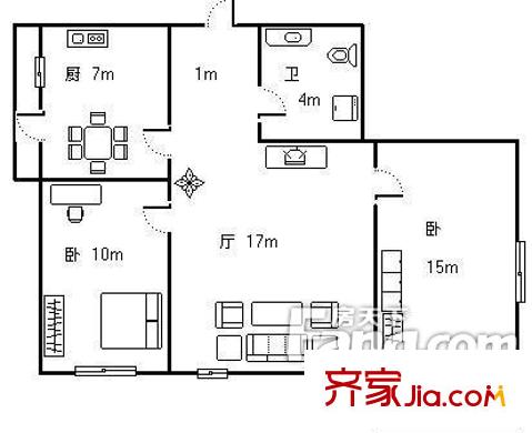 花場小區(qū)戶型圖