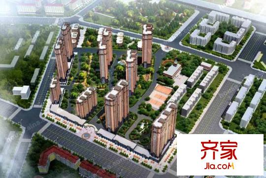北環(huán)俊景外景圖-整體圖