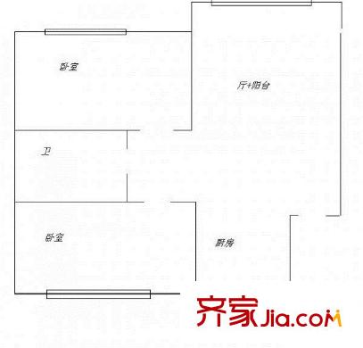 哈爾濱 征儀路花園小區(qū) 戶型圖