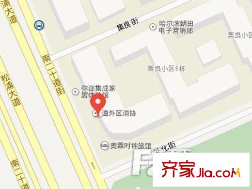 集良小區(qū)交通圖