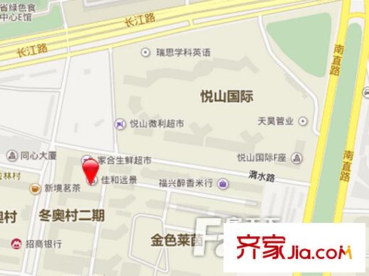 佳和遠景交通圖 