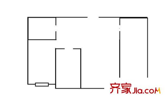 花卉小區(qū)戶型圖戶型圖 1室1廳1衛(wèi)1廚