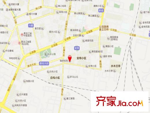 軸承名苑交通圖