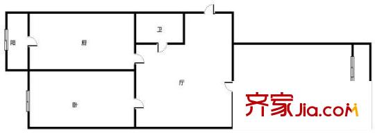 哈爾濱 人和名苑 戶型圖