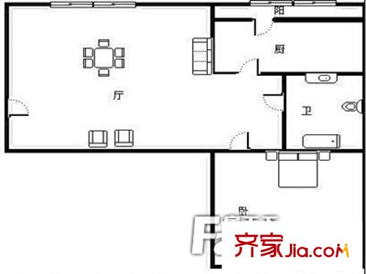 龍之港小區(qū) 戶型圖