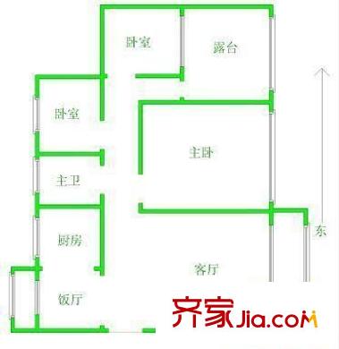 哈爾濱 石化小區(qū) 戶型圖