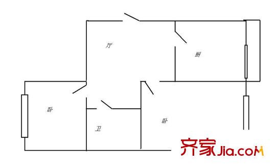 橋南小區(qū) 戶型圖