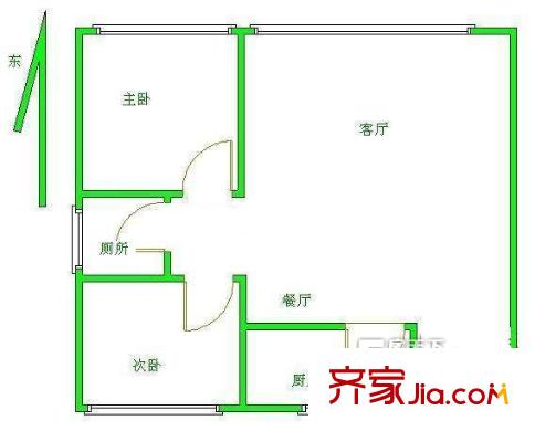 橋南小區(qū) 戶型圖