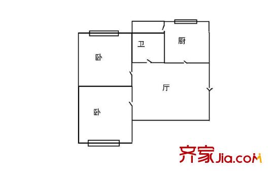 香茗小區(qū)2室1廳1室1廳