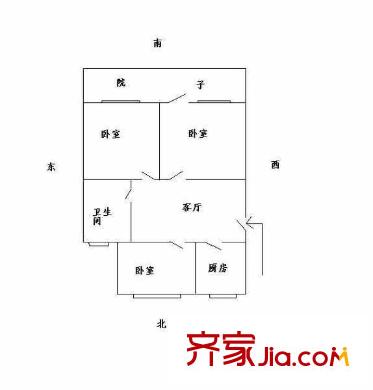 哈爾濱 花卉小區(qū) 戶型圖