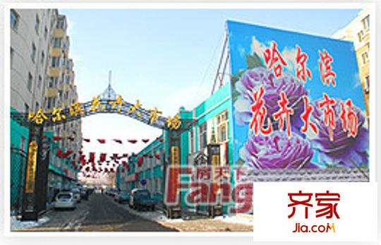 花卉小區(qū)外景圖哈爾濱  
