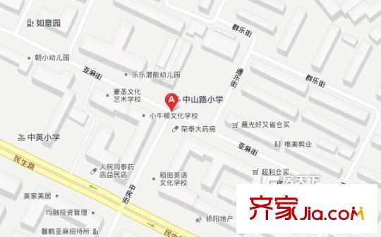 石化小區(qū)交通圖哈爾濱  