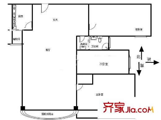橋南小區(qū) 戶型圖