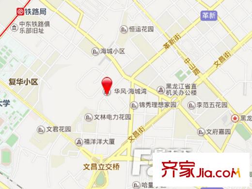 華風海城灣交通圖 