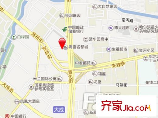 海富名都城交通圖 
