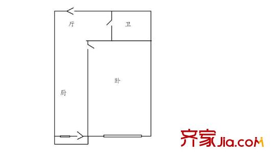 香茗小區(qū)1室1廳1室1廳