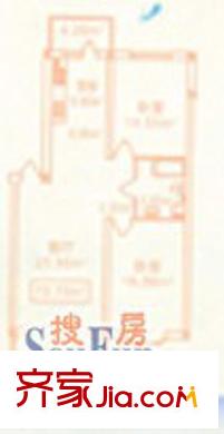 高麗風(fēng)情小鎮(zhèn)戶型圖戶型圖 2室1廳1衛(wèi)1廚