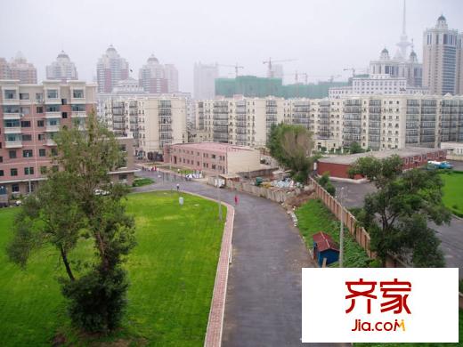 黃河綠園小區(qū)外景圖