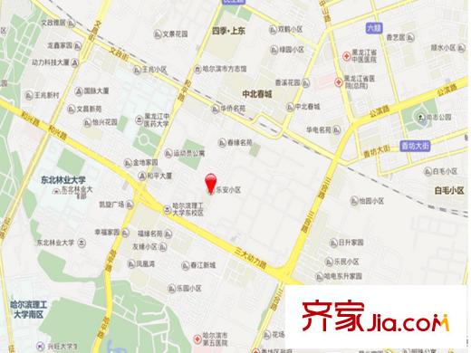 樂安小區(qū)交通圖