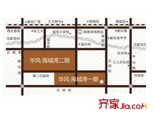 華風(fēng)海城灣交通圖