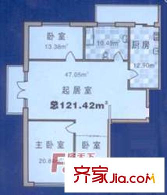 哈爾濱 銀河小區(qū) 戶型圖