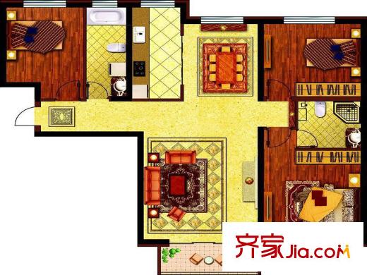 哈爾濱 萬達(dá)華府 戶型圖