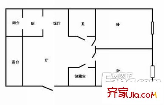 樂安小區(qū) 戶型圖