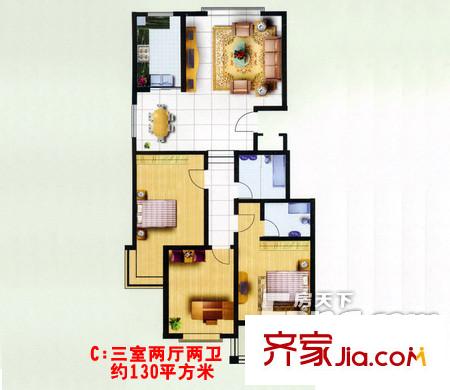 哈爾濱 泰山家園 戶型圖